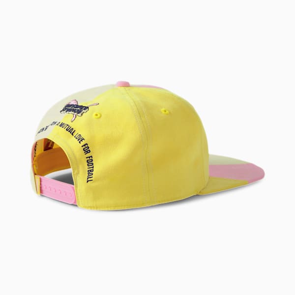 PUMA x KIDSUPER STUDIOS Cap, Mellow Yellow-Ceylon Yellow-PRISM PINK, extralarge