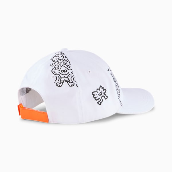 PUMA x MR DOODLE Cap, Puma White-Puma Black, extralarge