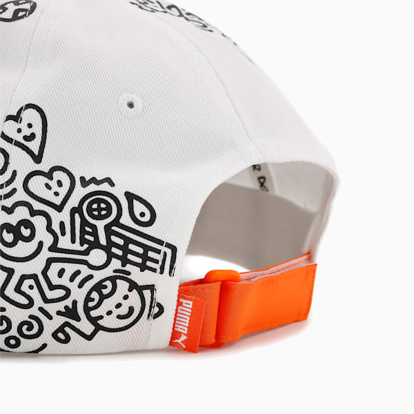 PUMA x MR DOODLE Cap, Puma White-Puma Black, extralarge