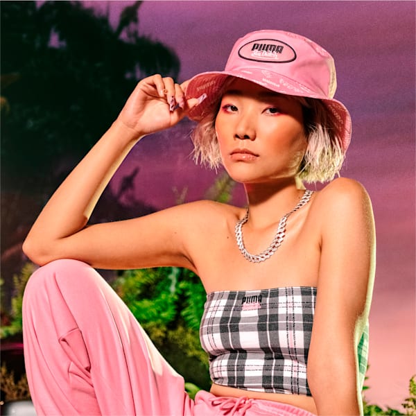 PUMA x VON DUTCH Bucket Hat, PRISM PINK, extralarge