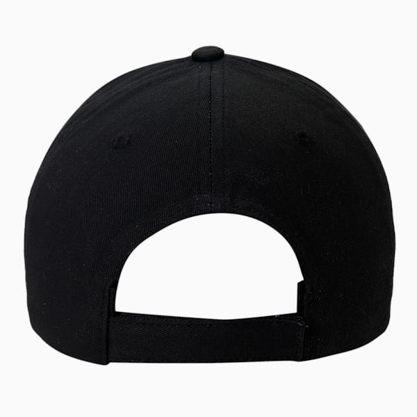 Essentials No. 2 Logo Cap, Puma Black, extralarge-IND