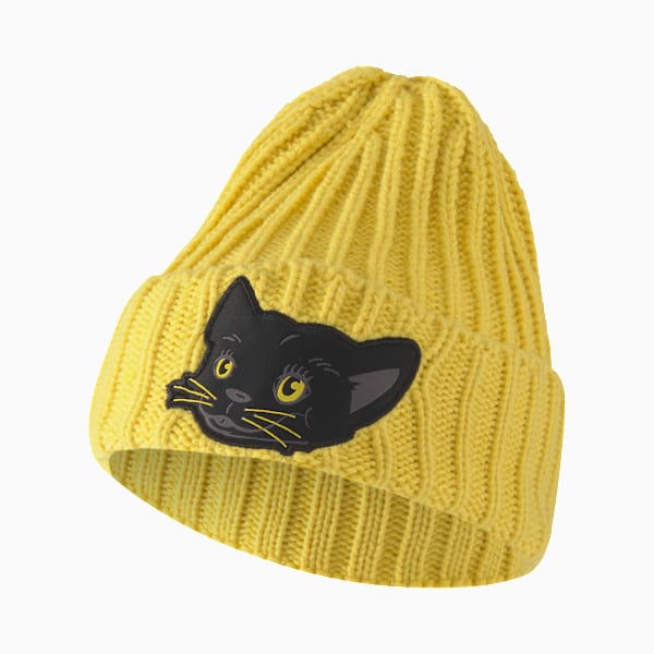 Animal Kids' Beanie, Super Lemon-panther, extralarge
