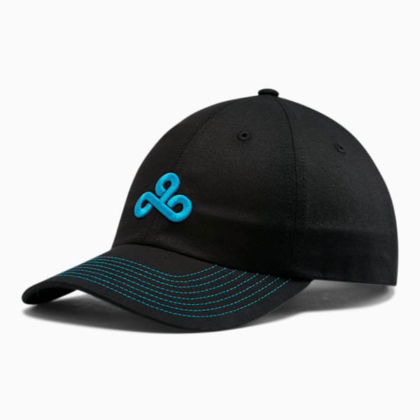 PUMA x CLOUD9 Cap, Puma Black-Hawaiian Ocean, extralarge