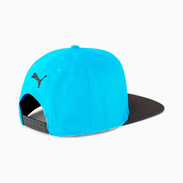 PUMA x CLOUD9 Flatbrim Cap, Puma Black-Hawaiian Ocean, extralarge