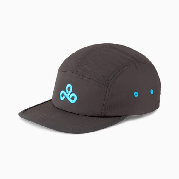 PUMA x CLOUD9 Camper Cap, Puma Black-Hawaiian Ocean, extralarge