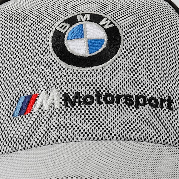 BMW M Motorsport Unisex Baseball Cap, Puma White, extralarge-IND