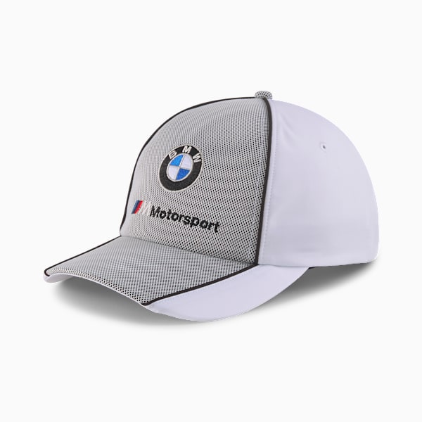 BMW M Motorsport Baseball Cap, Puma White, extralarge