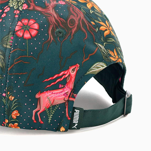 Gorra Mujer PUMA x LIBERTY Garden, Green Gables-AOP, extralarge