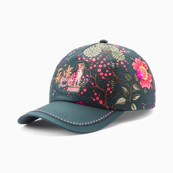 Gorra Mujer PUMA x LIBERTY Garden, Green Gables-AOP, extralarge
