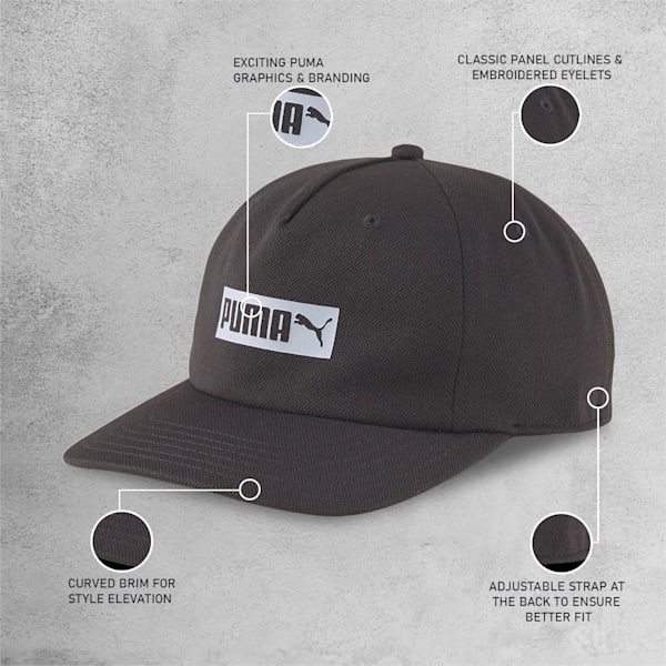 Archive Low Curve Unisex Cap, Puma Black, extralarge-IND