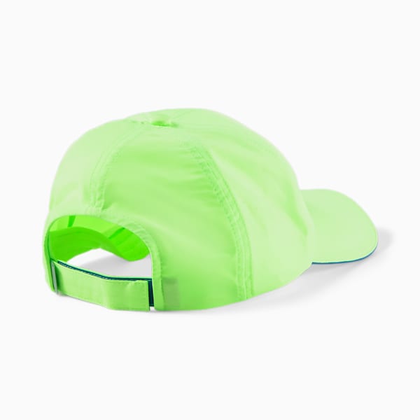 Unisex Running Cap, Fizzy Lime-Royal Sapphire, extralarge-IND