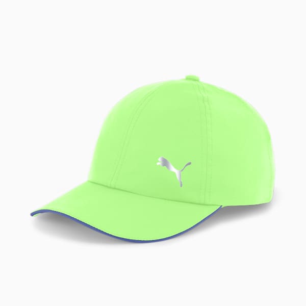 Unisex Running Cap, Fizzy Lime-Royal Sapphire, extralarge-IND