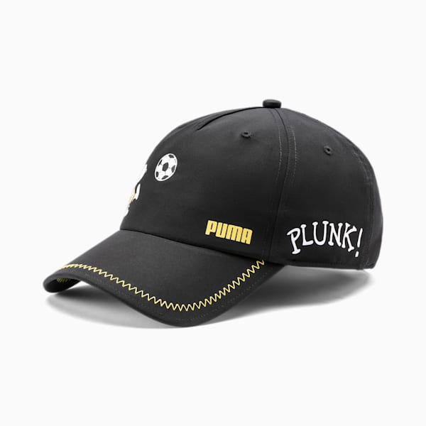 PUMA x PEANUTS Kids' Baseball Cap, Puma Black, extralarge