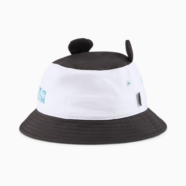 Animal Kids' Bucket Hat, Puma White-Puma Black-Panda, extralarge