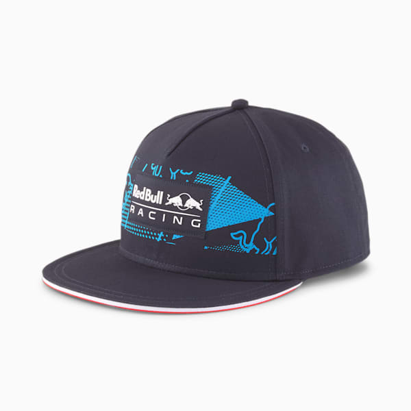 Red Bull Racing Lifestyle Flat Brim Cap, NIGHT SKY, extralarge-IND