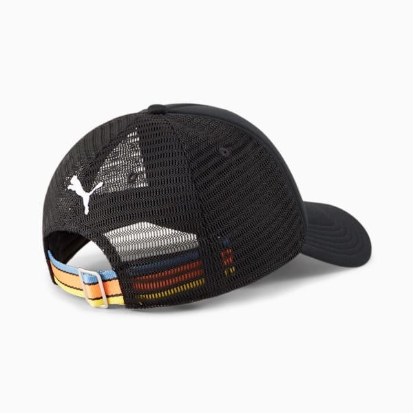 Porsche Legacy Trucker Cap, Puma Black, extralarge