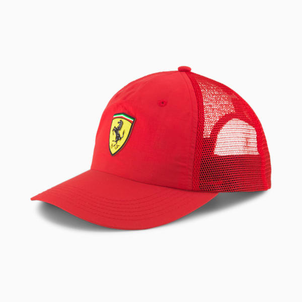 Scuderia Ferrari Trucker Cap, Rosso Corsa, extralarge