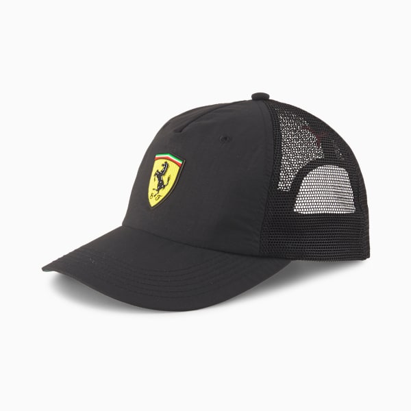 Scuderia Ferrari Trucker Cap, Puma Black, extralarge