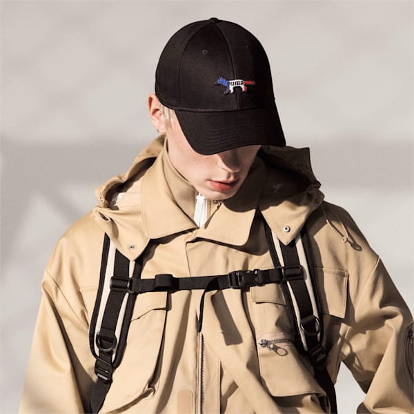 Gorra PUMA x MAISON KITSUNÉ, Puma Black, extralarge