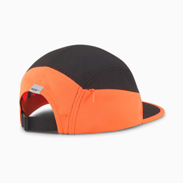 Gorra Running, Puma Black-Lava Blast, extralarge