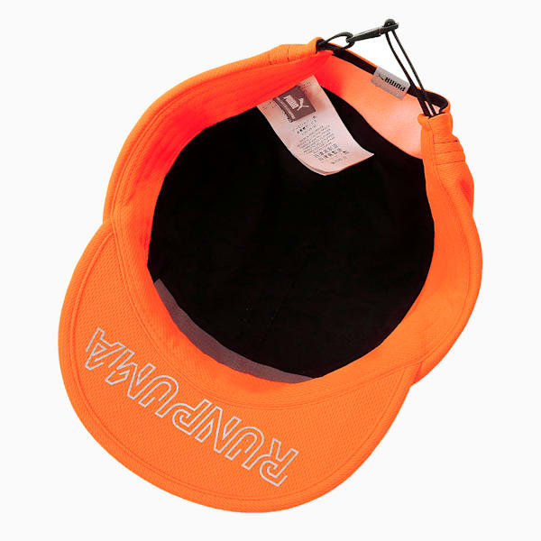 Short brim running hat best sale
