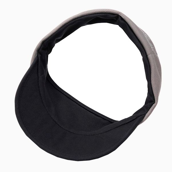 Visor Running Headband, Puma Black-CASTLEROCK, extralarge-IND