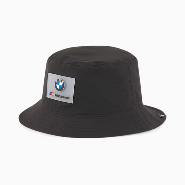BMW M Motorsport Bucket Hat, Puma Black, extralarge