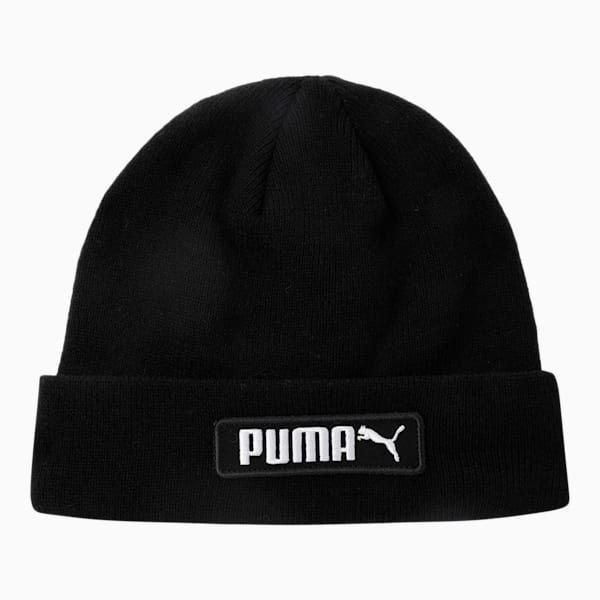 PUMA Classic Cuff Beanie, Puma Black, extralarge-IND