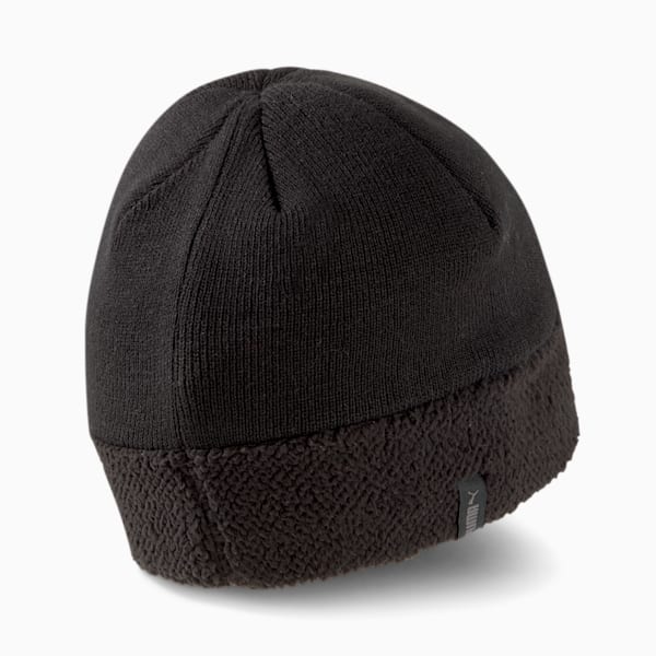 Classics Cuff Sherpa Beanie, Puma Black, extralarge