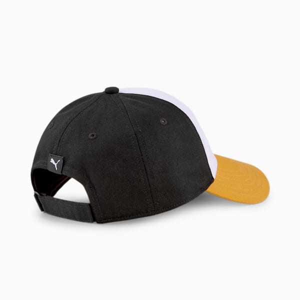 Gorra Adolescentes Animals Pinch Panel, Puma Black-Puma White-Mineral Yellow, extralarge