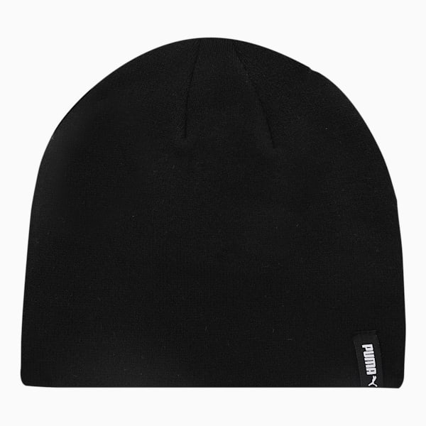 Classic Cuffless Youth Beanie, Puma Black-NO 1, extralarge-IND