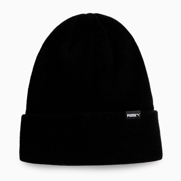 Classic Cuff Youth Beanie, Puma Black, extralarge-IND