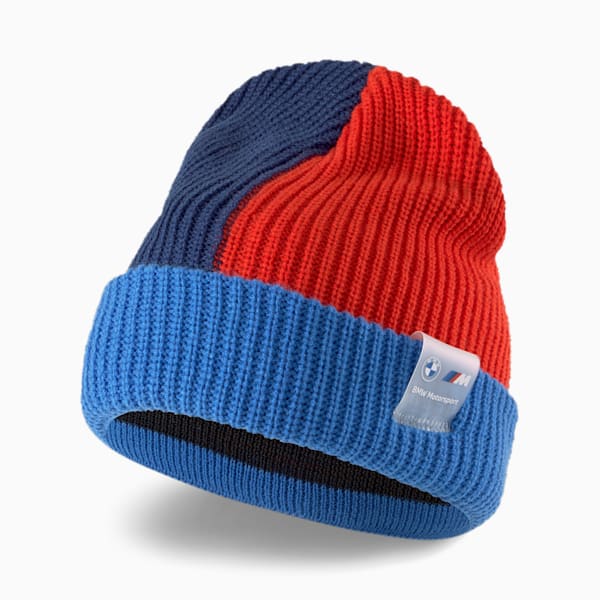 BMW M Motorsport Classic Cuff Unisex Beanie, Estate Blue, extralarge-IND