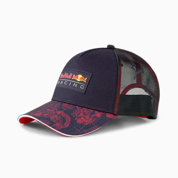 Red Bull Racing Trucker Baseball Cap, NIGHT SKY, extralarge