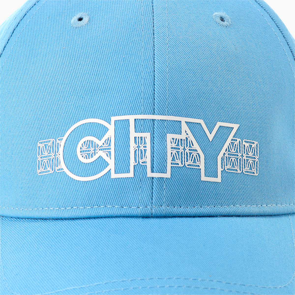 Man City FtblCore Fan Soccer Cap, Team Light Blue-Puma White, extralarge