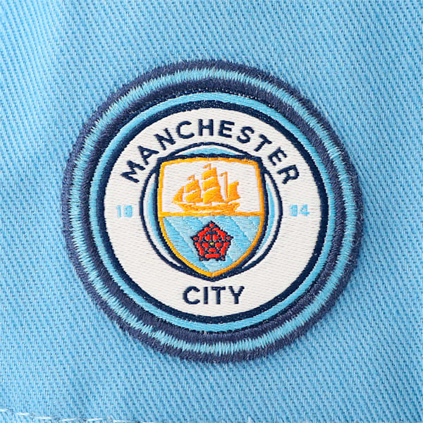 Man City FtblCore Fan Soccer Cap, Team Light Blue-Puma White, extralarge