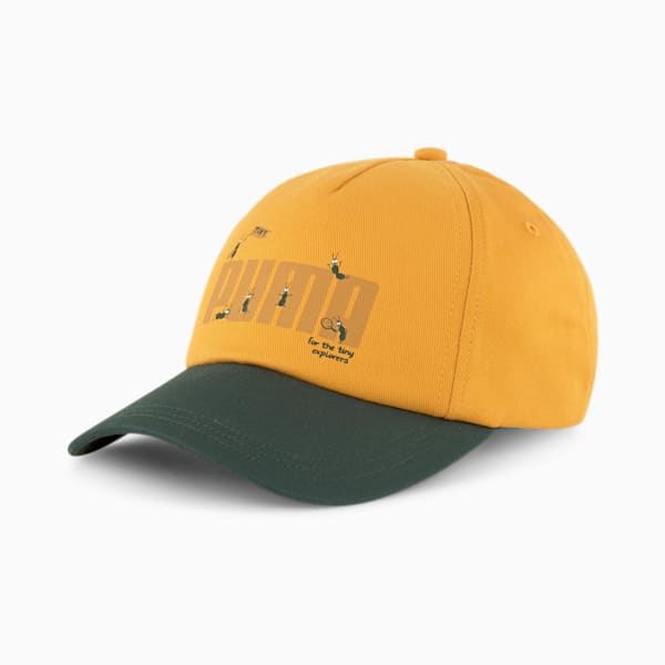 PUMA x TINYCOTTONS Cap, Sunflower-Green Gables, extralarge