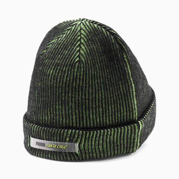 Gorro PUMA x SANTA CRUZ, Puma Black-Green Flash, extralarge