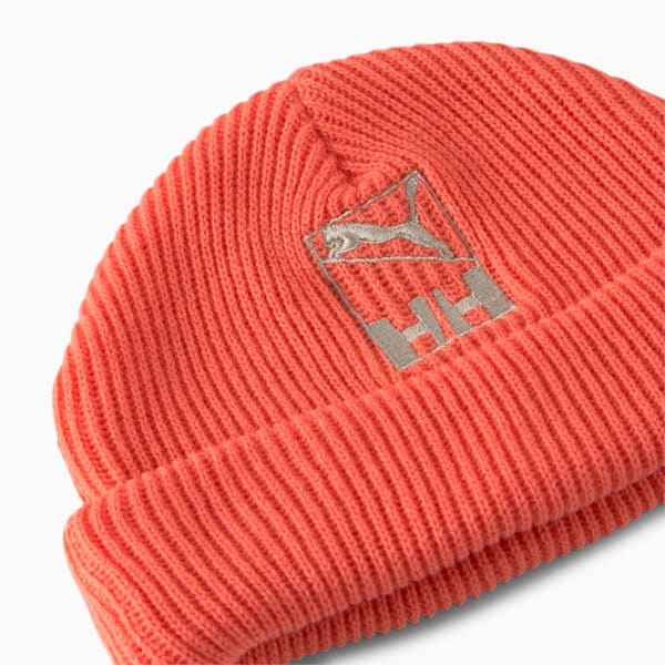 PUMA x HELLY HANSEN Beanie, Hot Coral, extralarge