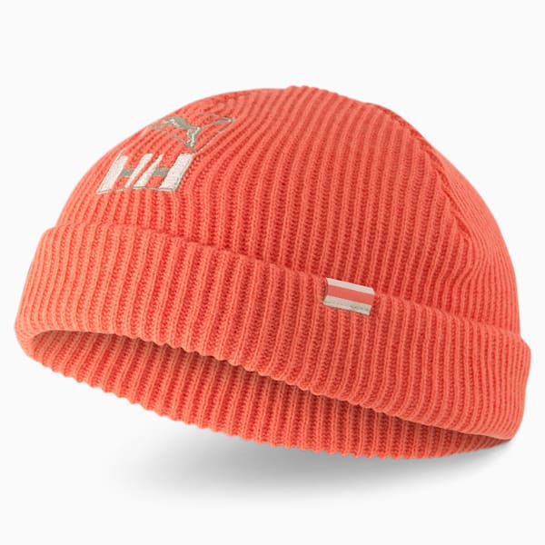 PUMA x HELLY HANSEN Beanie, Hot Coral, extralarge