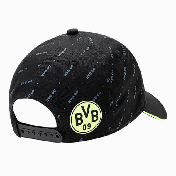 BVB Legacy Unisex Baseball Cap, Puma Black-Safety Yellow, extralarge-IND