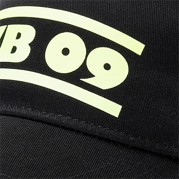 BVB Legacy Unisex Baseball Cap, Puma Black-Safety Yellow, extralarge-IND
