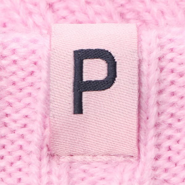 ゴルフ ウィメンズ リムーバル ポム P ビーニー, Parfait Pink-Navy Blazer-Bright White