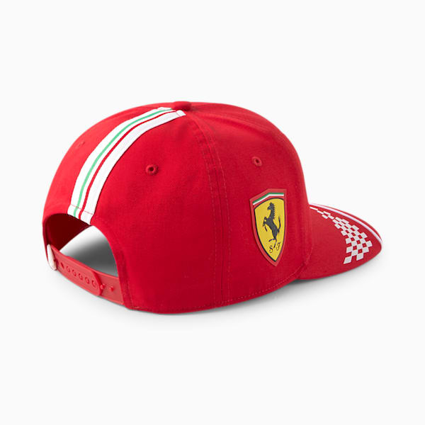 Gorra Scuderia Ferrari réplica Carlos Sainz, Rosso Corsa, extralarge