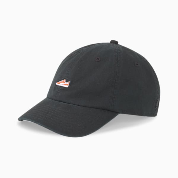 Dad Cap, Puma Black-Suede, extralarge