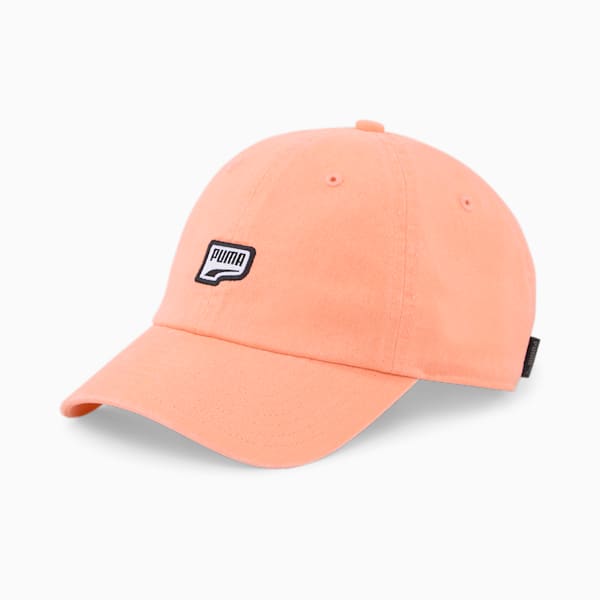 Dad Cap, Peach Pink-DT Logo, extralarge