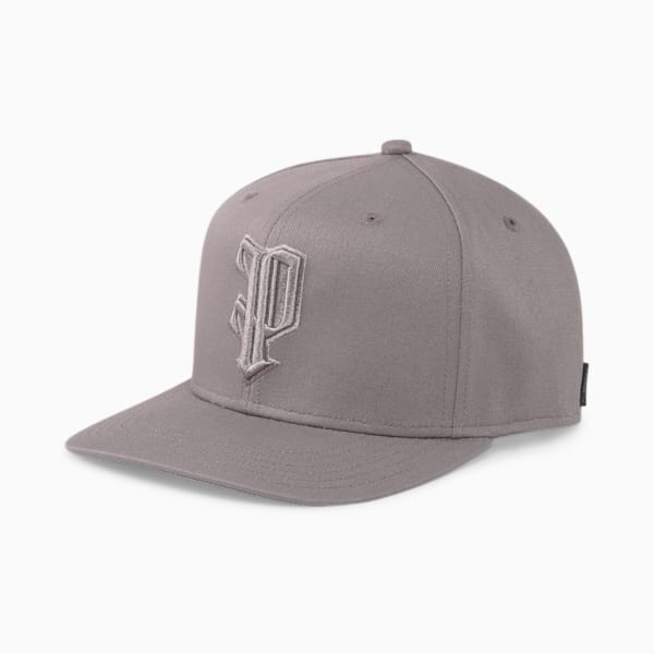 The P Low Curve Cap, Steel Gray, extralarge-IND