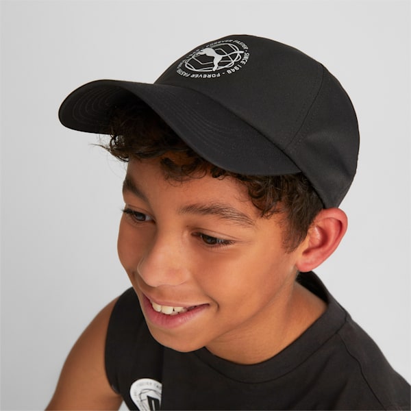 Performance Youth Baseball Cap, PUMA Black, extralarge-IND