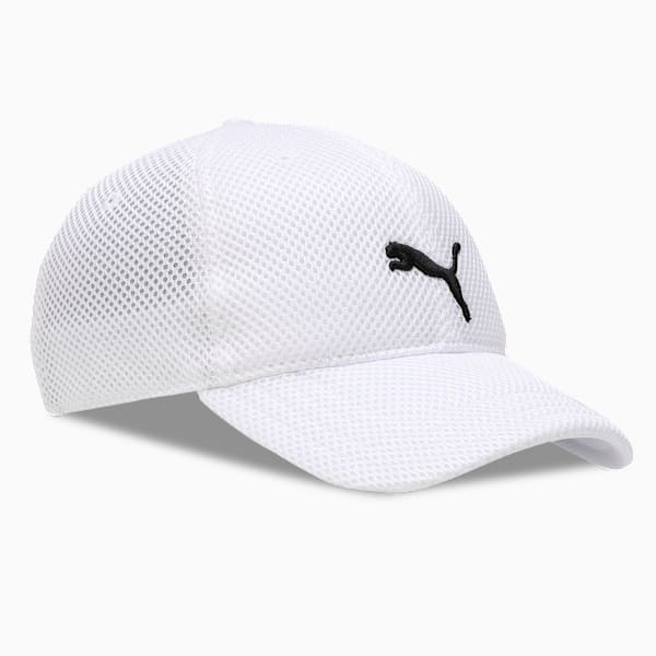 Training Mesh Kid's Cap, Puma White-Cat, extralarge-IND