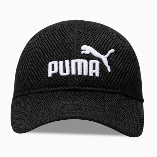 キッズ トレーニング メッシュ キャップ, Puma Black-No 1, extralarge-IND